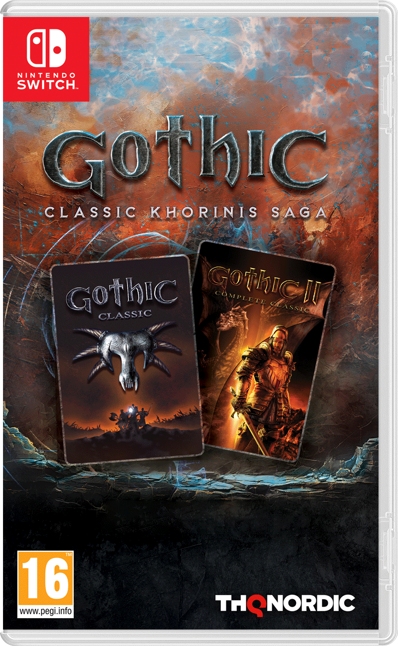 Игра Gothic Classic Khorinis Saga (Nintendo Switch, полностью на русском языке)