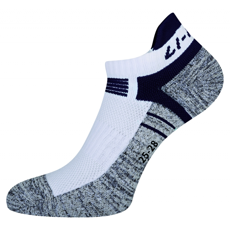 Носки унисекс Li-Ning Socks AWST073-1 M х1 белые; серые; черные 39-44