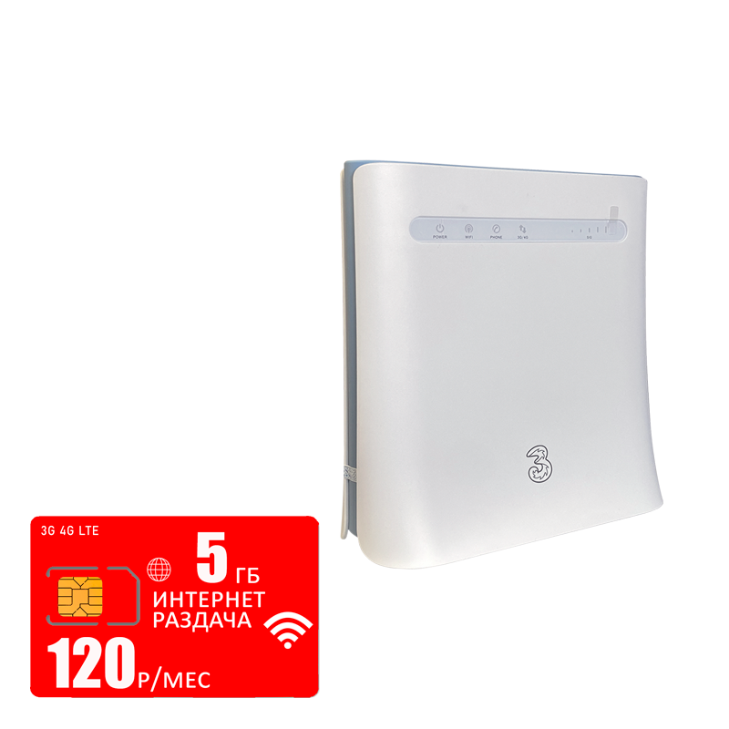 

Wi-Fi роутер ZTE MF286D (router-MF286D-mtc-5gb-pro-sb), MF286D