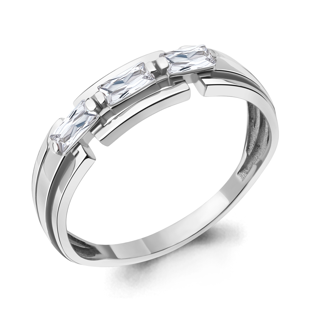 

Кольцо из серебра с фианитом Aquamarine Aquamarine 67255_925_р р. 18,5, 67255_925_р