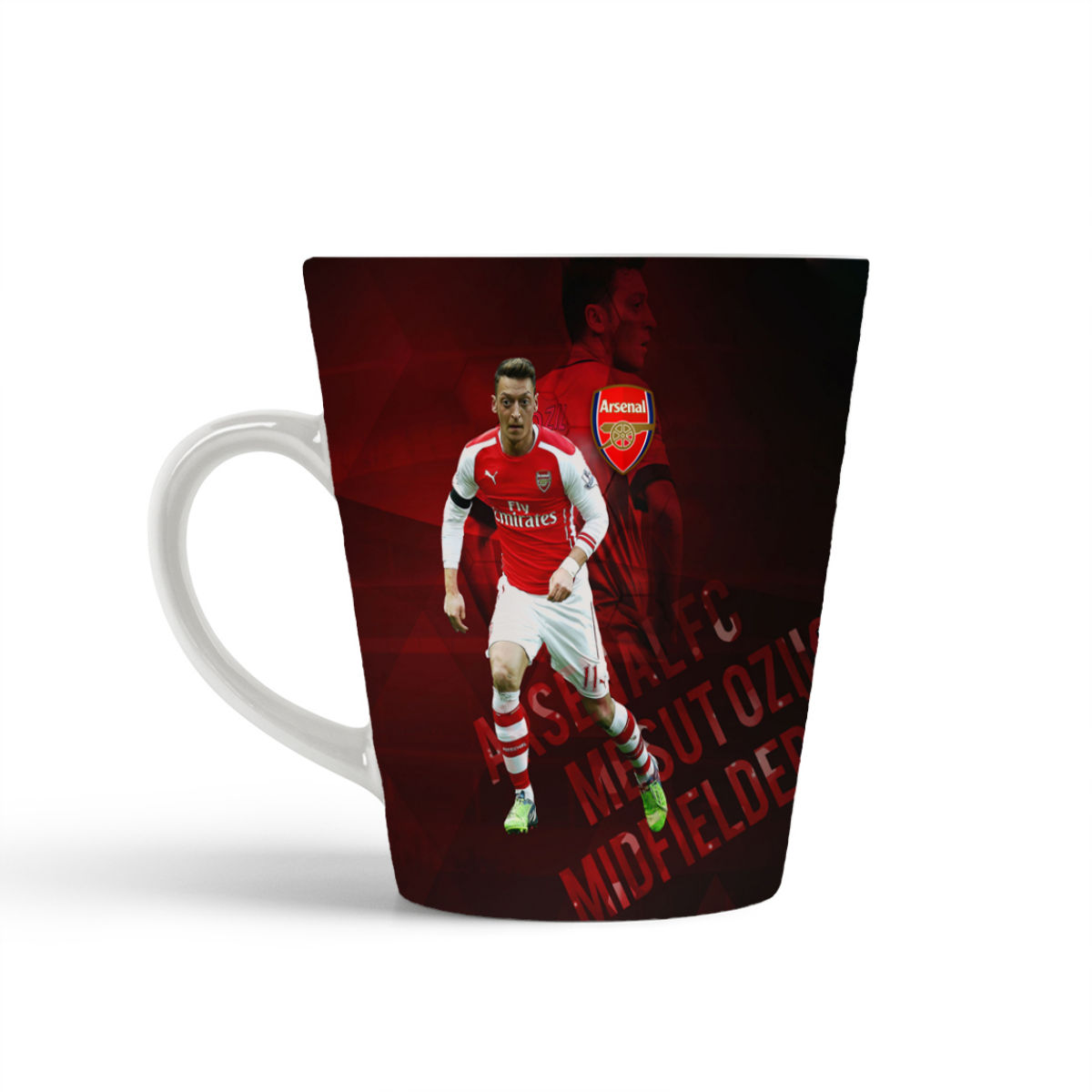 

Кружка-латте CoolPodarok Месут Озил Mesut zil