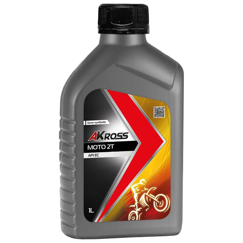 Моторное масло Akross Moto 2t TC 1л
