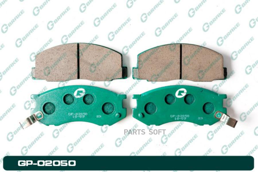 

Колодки G-brake GP-02050 1шт