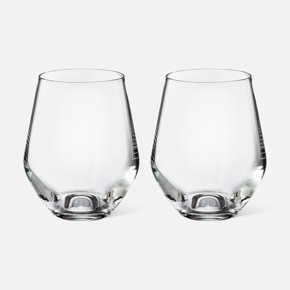 Набор стаканов Crystalite Bohemia Grus/Mishelle для воды, 2x350 мл