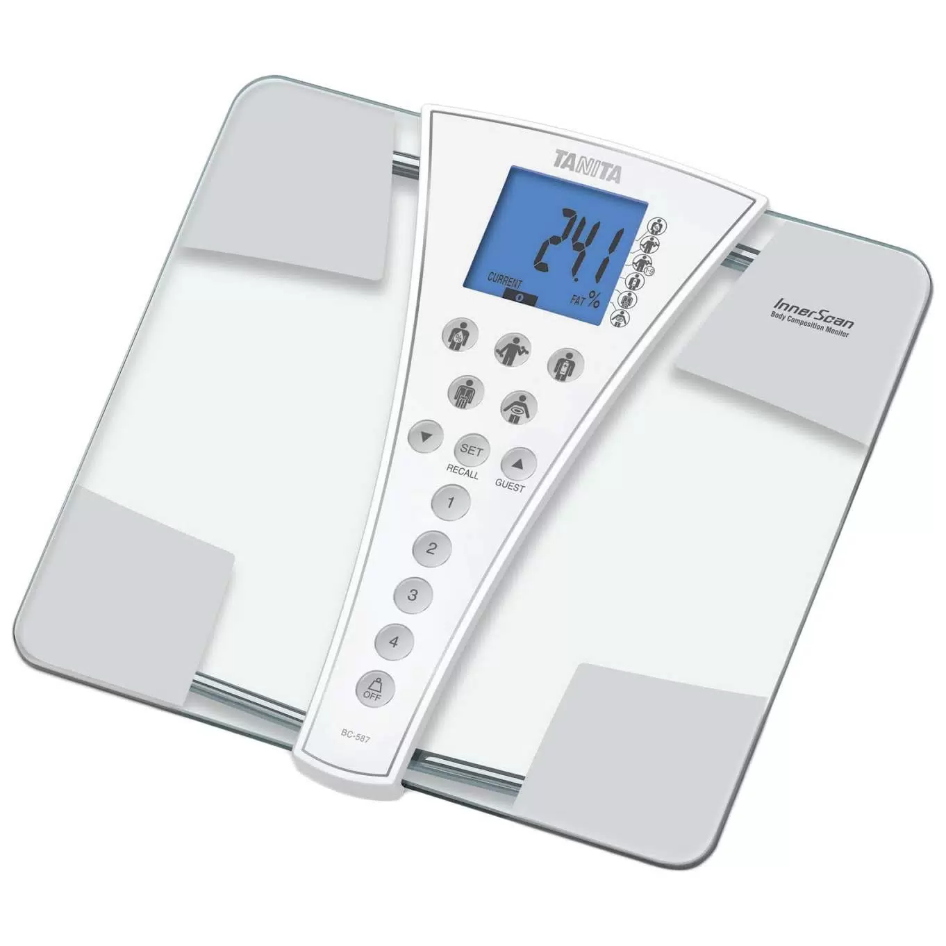 

Весы напольные Tanita BC-587 серебристый, BC-587