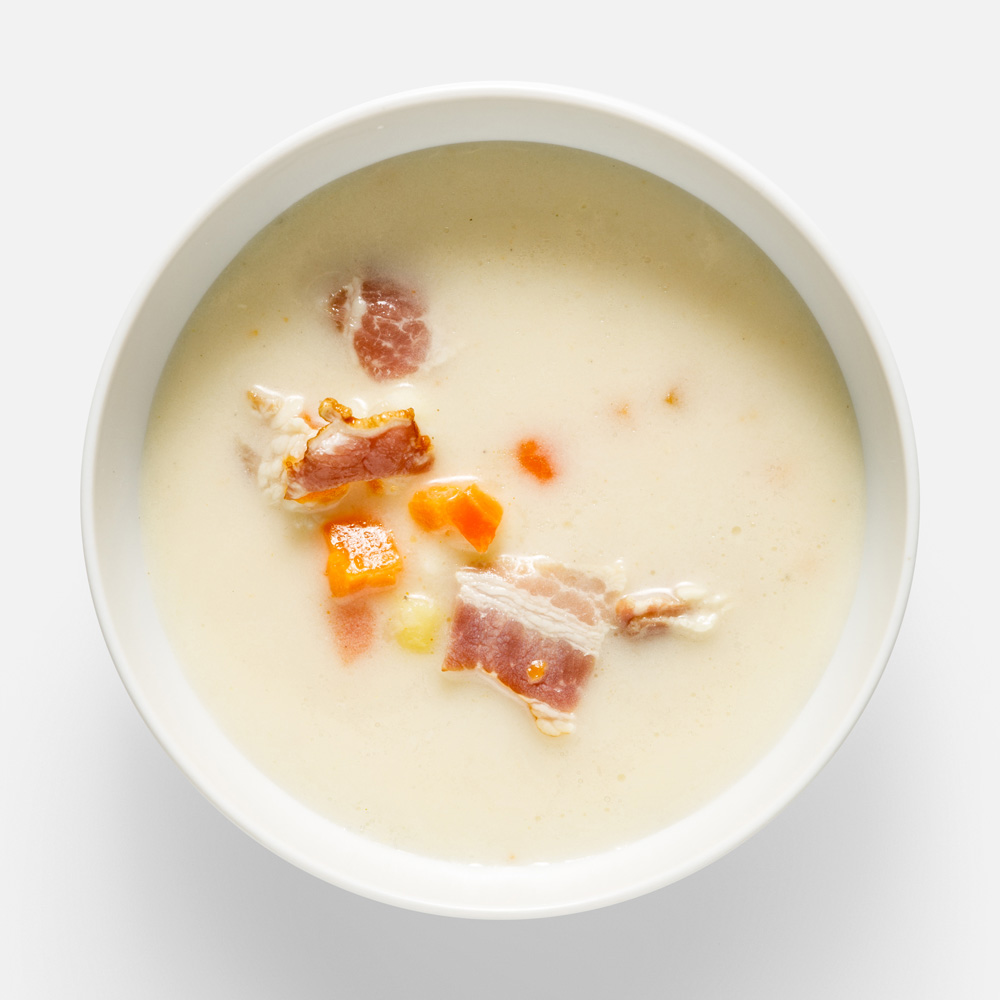 Картофельный суп Кухня на районе, с сыром и беконом, 250 г