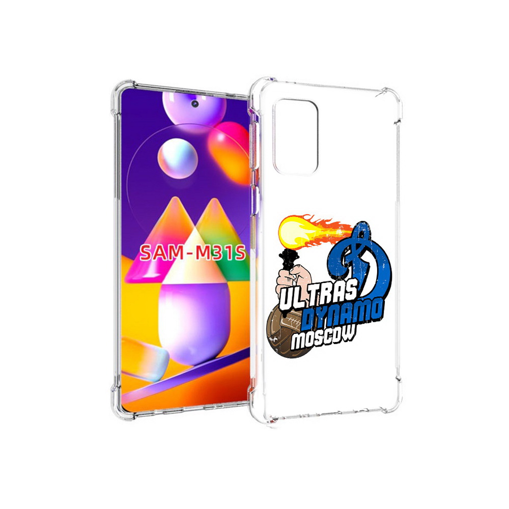 

Чехол MyPads Tocco для Samsung Galaxy M31s ФК Динамо (PT152186.489.177), Прозрачный, Tocco