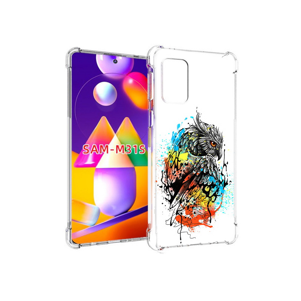 

Чехол MyPads Tocco для Samsung Galaxy M31s Творческая сова (PT152186.489.170), Прозрачный, Tocco