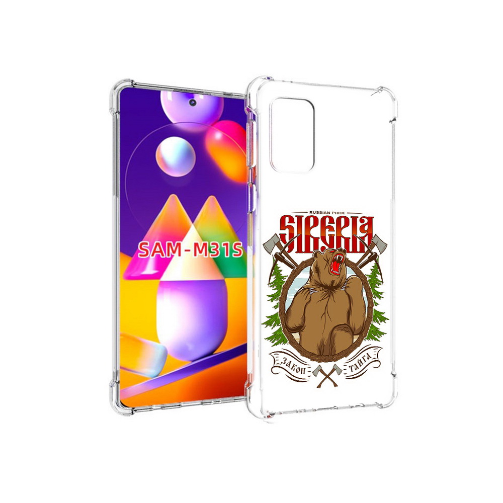 

Чехол MyPads Tocco для Samsung Galaxy M31s Тайга (PT152186.489.168), Прозрачный, Tocco