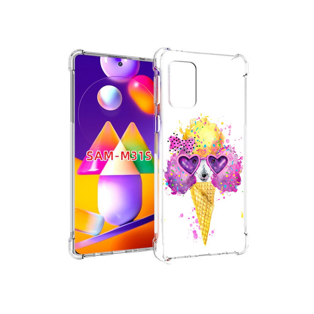 

Чехол MyPads Tocco для Samsung Galaxy M31s Рожок (PT152186.489.146), Прозрачный, Tocco