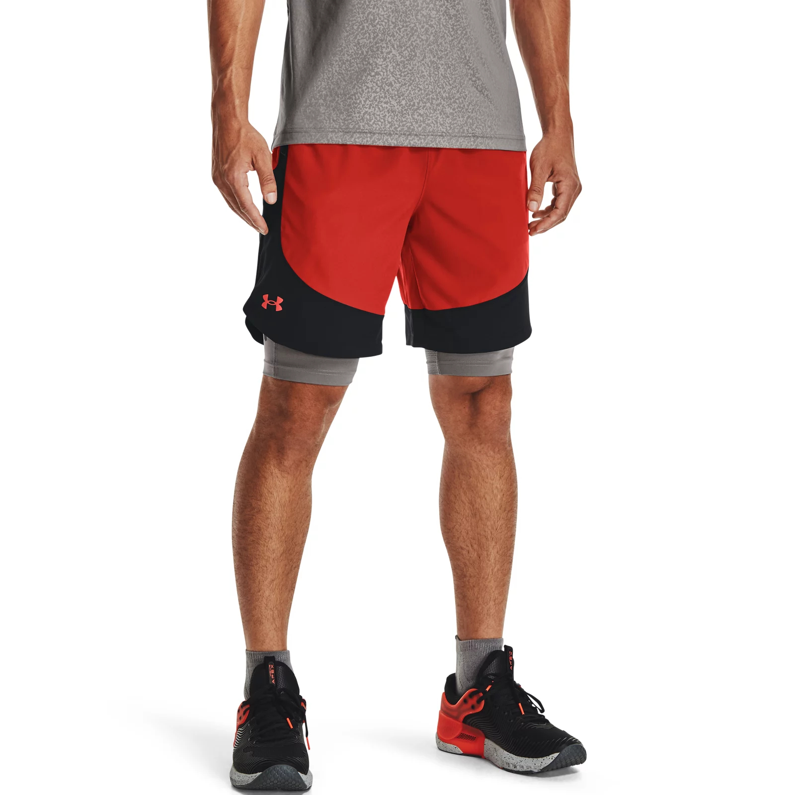 

Шорты мужские Under Armour 1366142-839 красные MD, 1366142-839