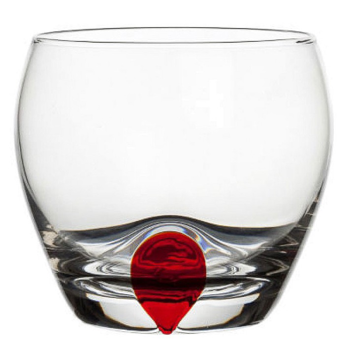

Набор стаканов Drip Rouge N9536 4шт 310 мл, Прозрачный