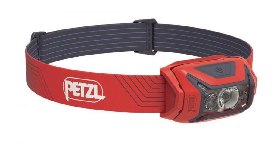 Фонарь светодиодный налобный Petzl Actik, красный, 450 лм, 3-ААА E063AA03