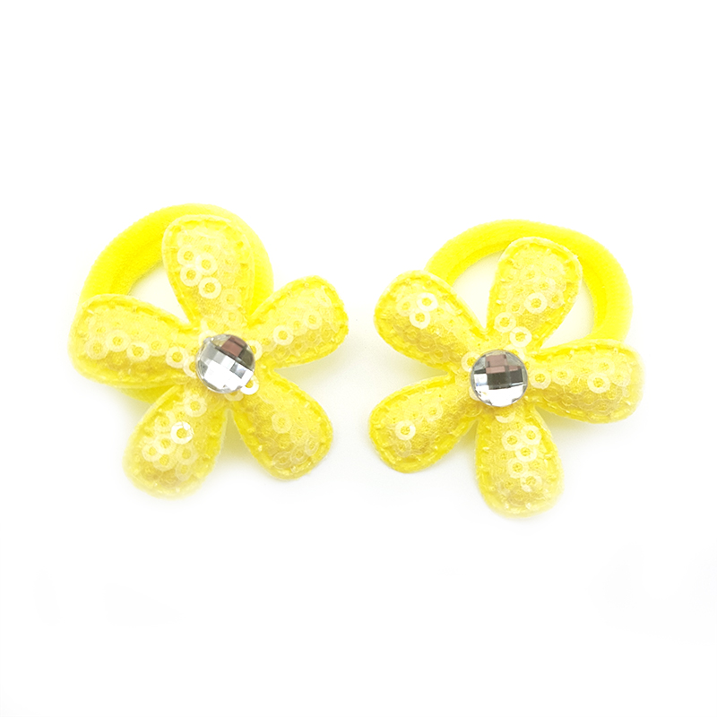 

Комплект резинок Baziator Для принцессы Цветок 2 шт. жёлтый DN0009F, Цветок