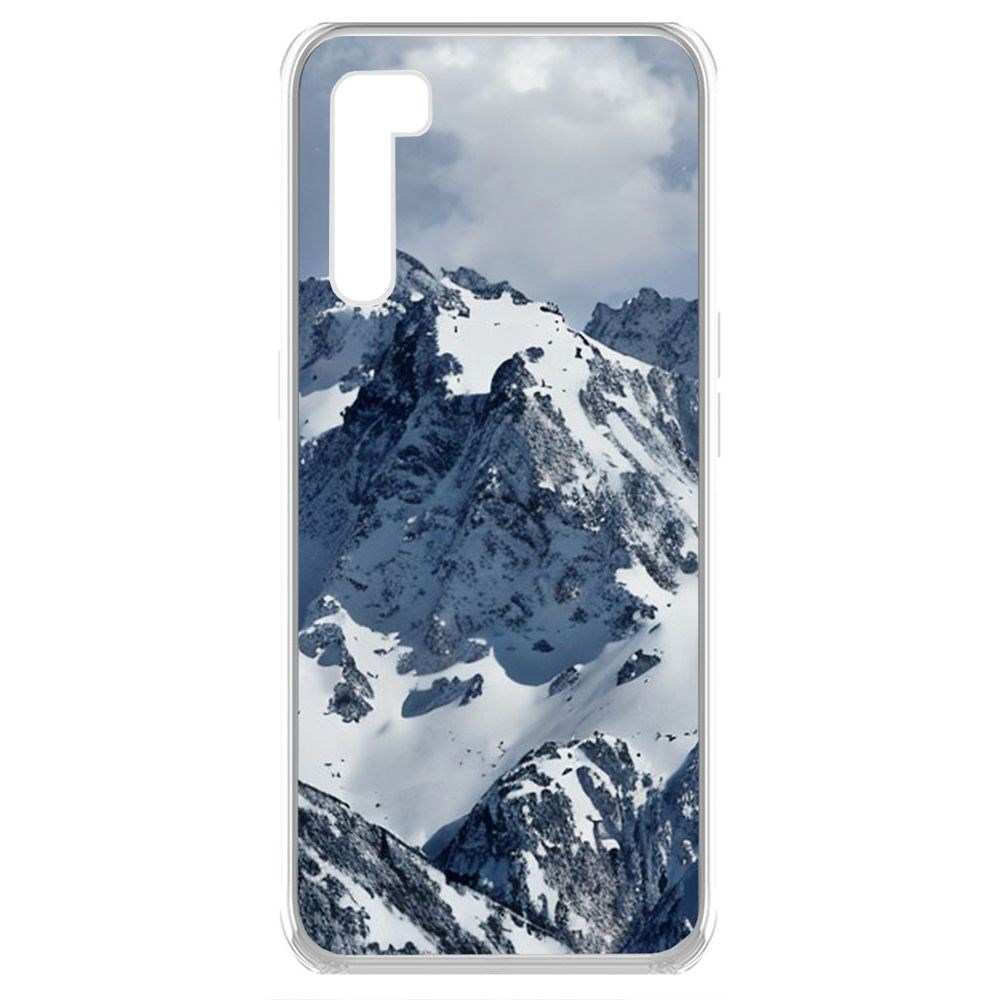 

Чехол-накладка Krutoff Clear Case Горы для Oppo A91