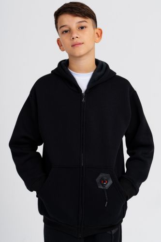 Куртка детская Basia Н3328, черный, 134
