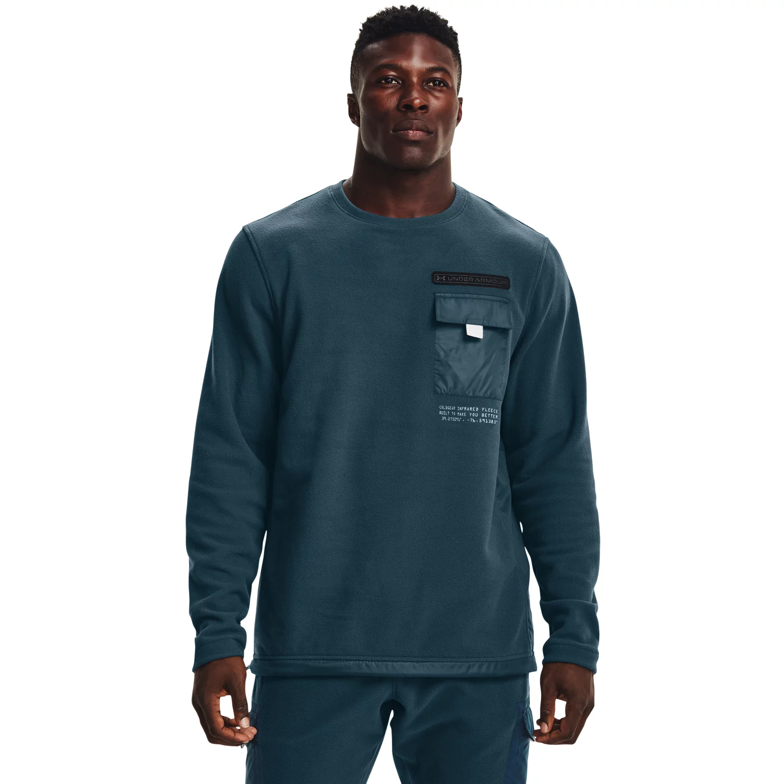 

Свитшот мужской Under Armour 1366200-413 синий XL, 1366200-413