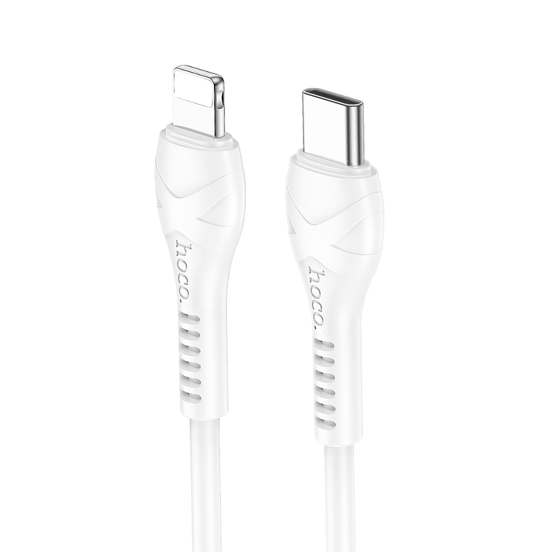 

Кабель Lightning-USB Type-C Hoco 1 м белый