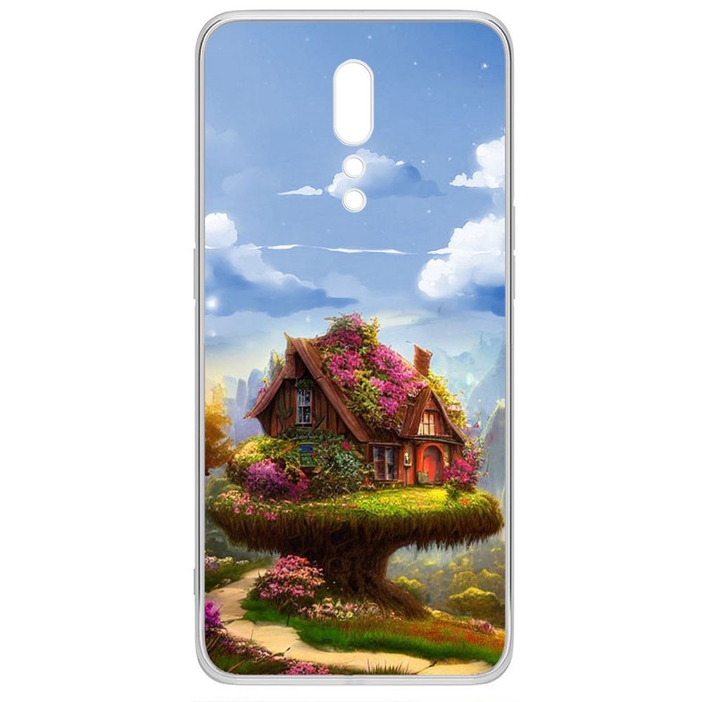 

Чехол-накладка Krutoff Clear Case Дом на дереве для Oppo Reno Z
