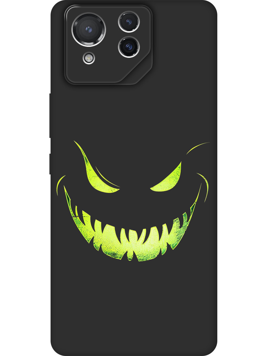 

Силиконовый чехол на Asus Rog Phone 8 с принтом "Зловещая улыбка" матовый черный, Черный;зеленый, 786722972