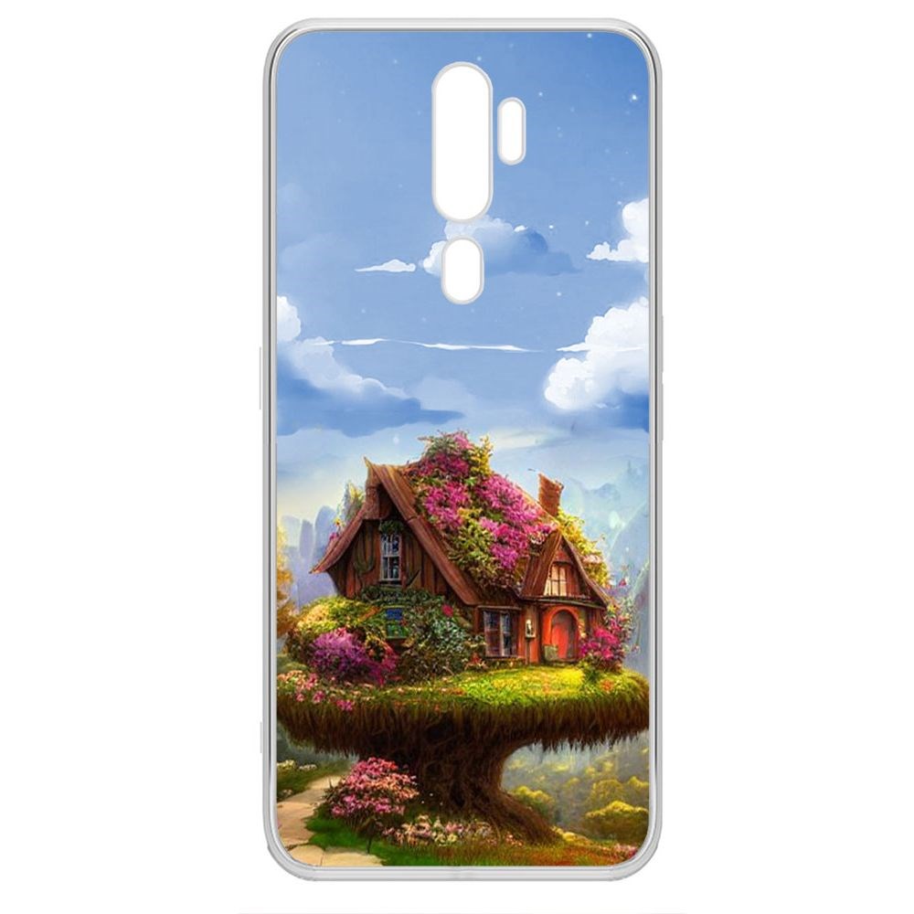 

Чехол-накладка Krutoff Clear Case Дом на дереве для Oppo A9 (2020), Прозрачный