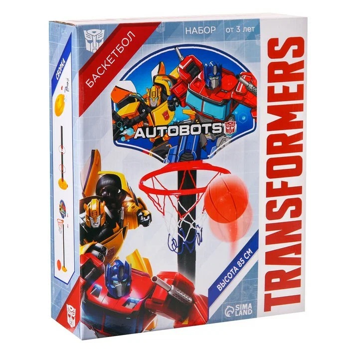 фото Баскетбольная стойка hasbro 85 см, autobots transformers