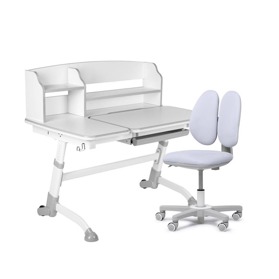 

Парта и кресло Amare II + Mente Grey 222657, Amare II + Mente