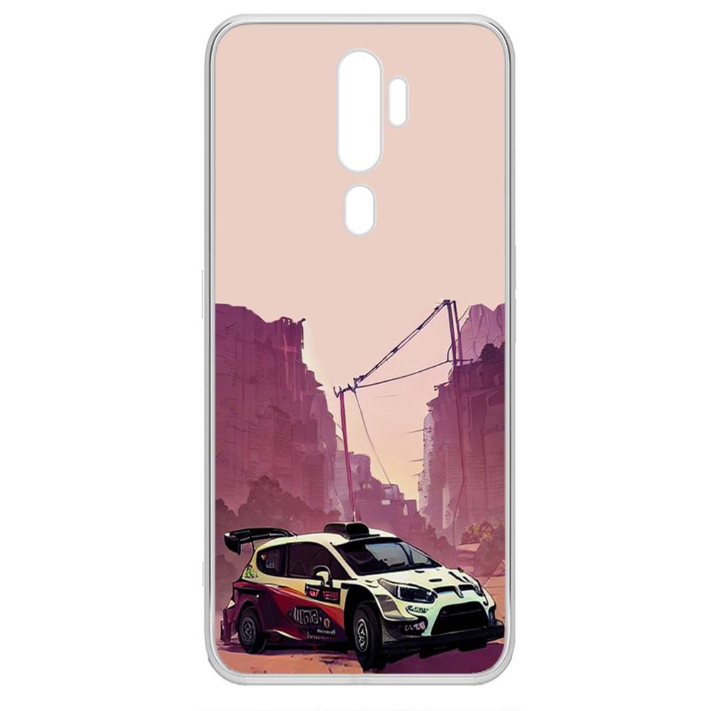 

Чехол-накладка Krutoff Clear Case Гоночный каньон для Oppo A5 (2020), Прозрачный