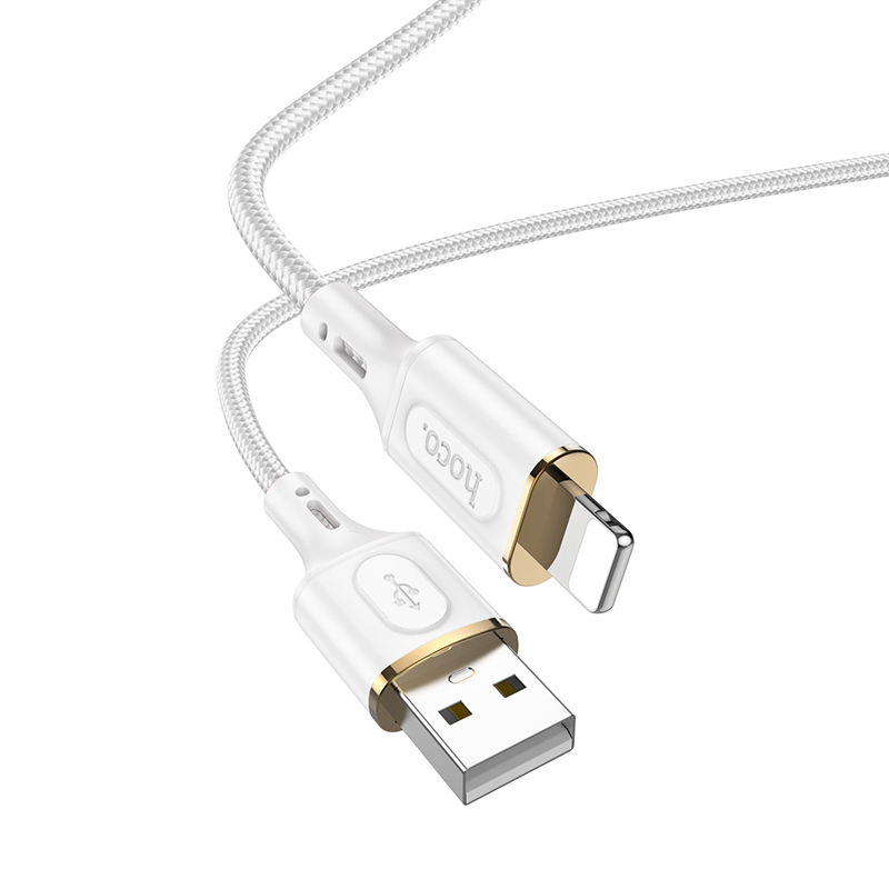 

USB дата кабель Lightning, HOCO, X95, 1M, белый