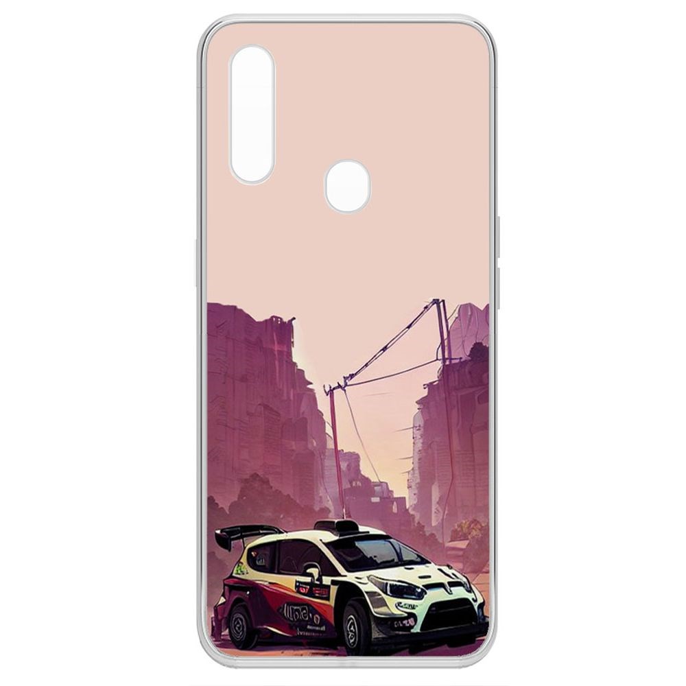 

Чехол-накладка Krutoff Clear Case Гоночный каньон для Oppo A31