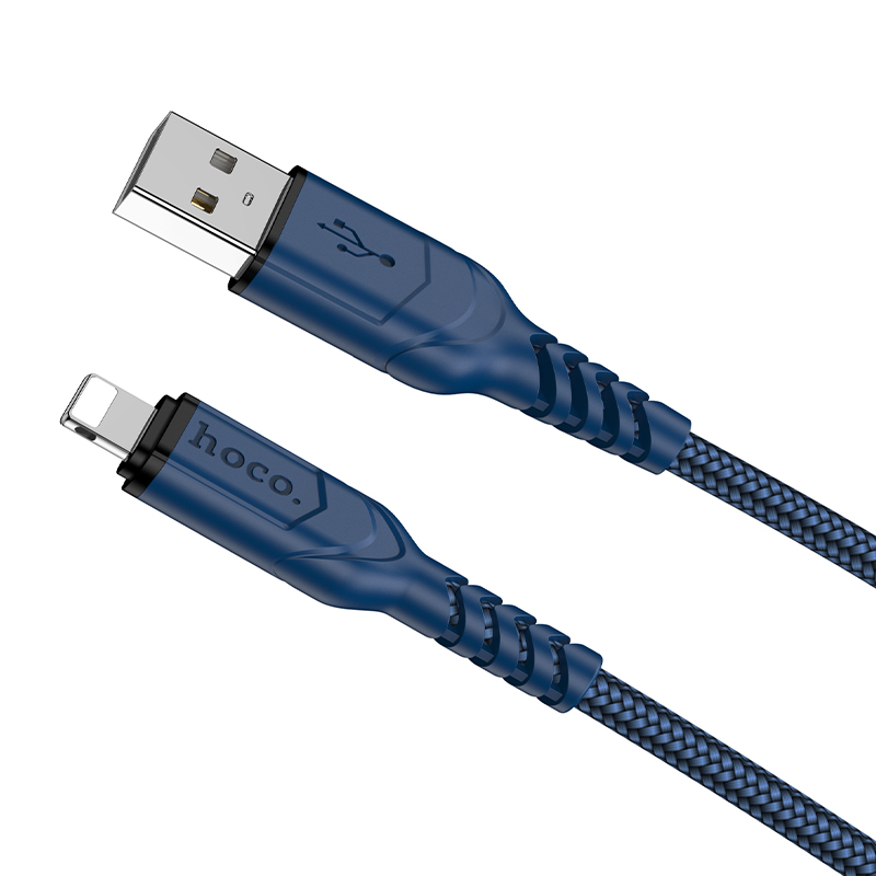 

USB дата кабель Lightning, HOCO, X59, 2м, синий