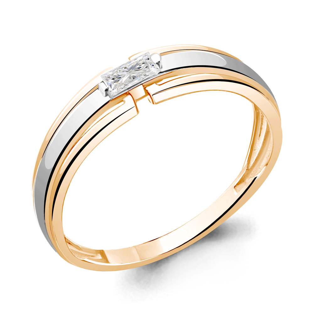 

Кольцо из серебра с фианитом Aquamarine Aquamarine 67254_925_з р. 18, 67254_925_з