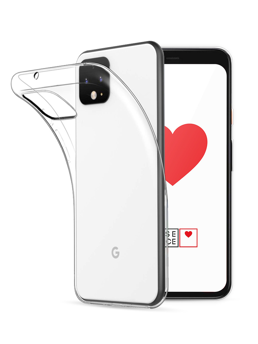 

Чехол на Google Pixel 4 XL прозрачный, 270550-6