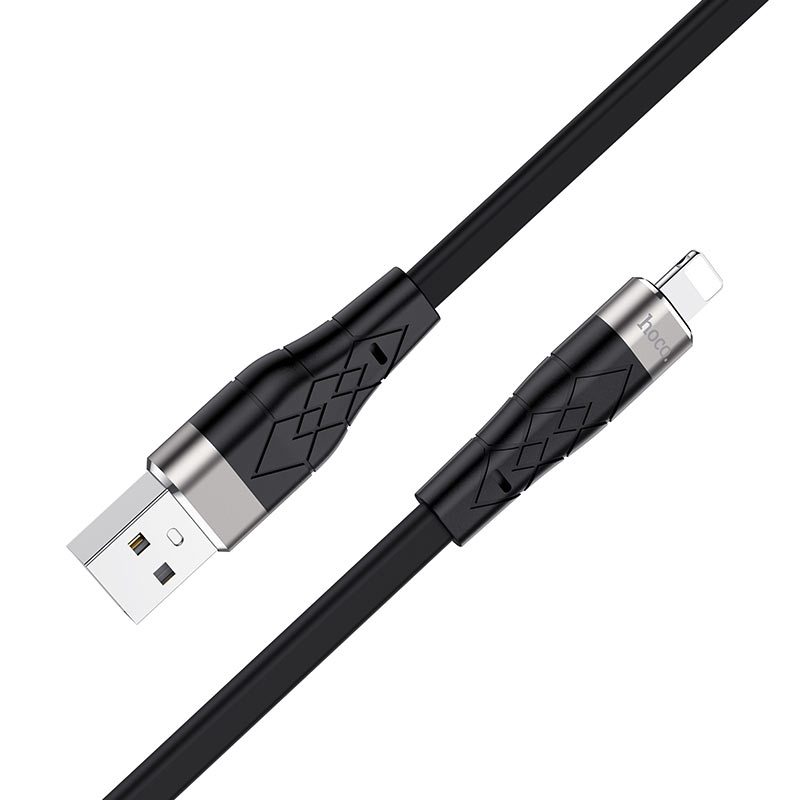 

USB дата кабель Lightning, HOCO, X53, черный