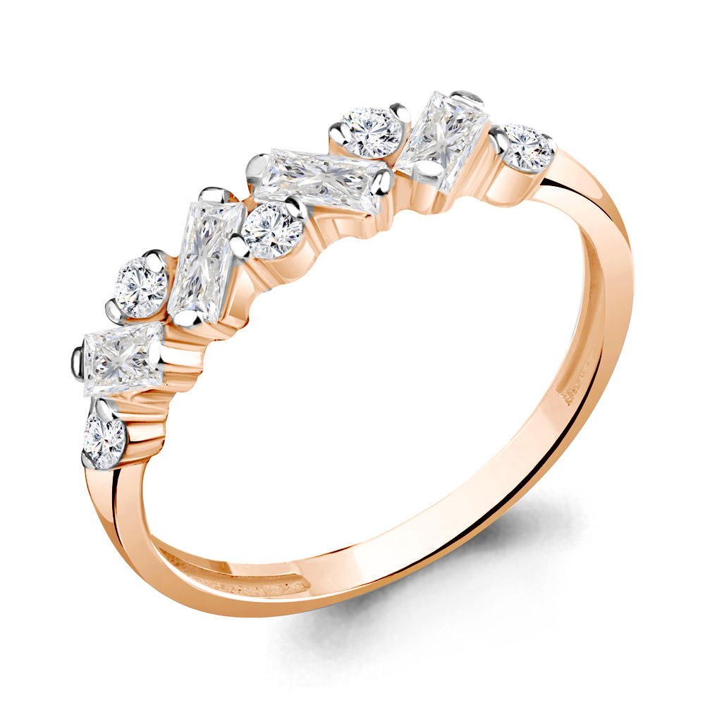 

Кольцо из серебра с фианитом Aquamarine Aquamarine 67251А_925_з р. 17,5, 67251А_925_з