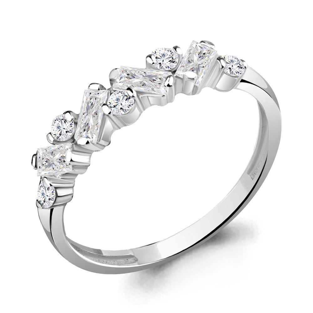 

Кольцо из серебра с фианитом Aquamarine Aquamarine 67251А_925_р р. 17,5, 67251А_925_р