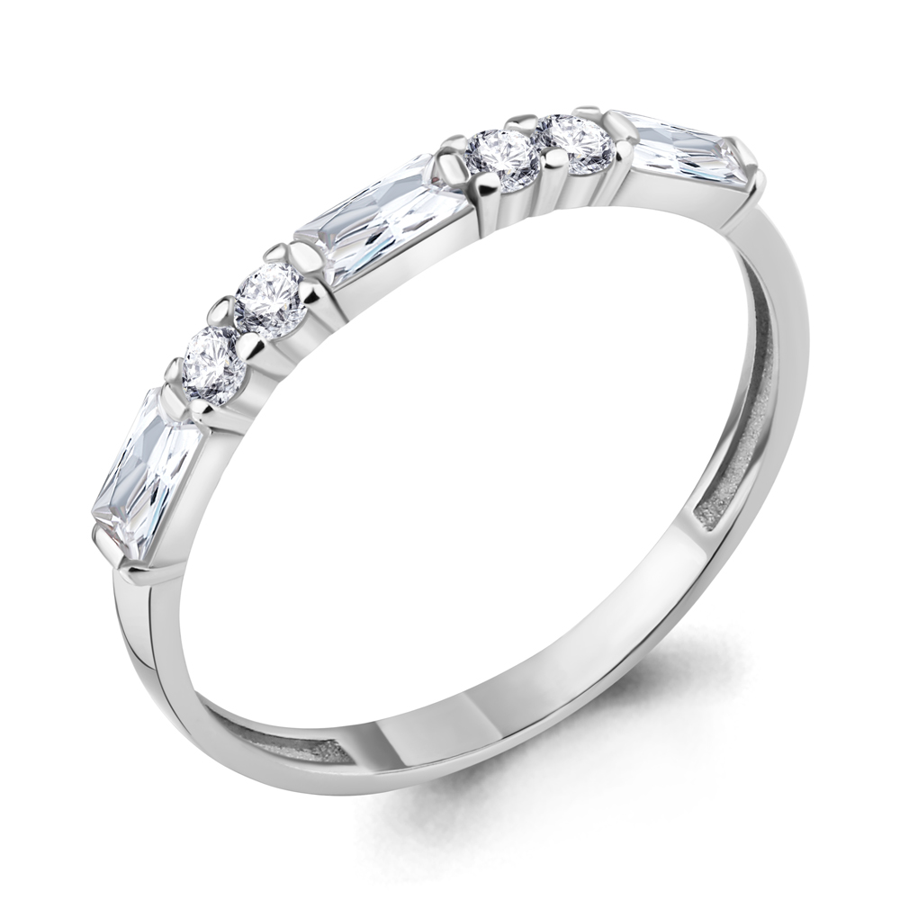 

Кольцо из серебра с фианитом Aquamarine Aquamarine 67249А_925_р р. 17, 67249А_925_р