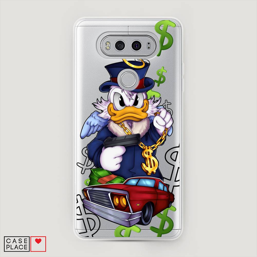 

Чехол на LG V20 "Scrooge McDuck with a Gold Chain", Красный;синий;белый, 83350-6