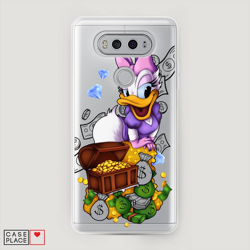 

Чехол на LG V20 "Rich Daisy Duck", Коричневый;белый;фиолетовый, 83350-6