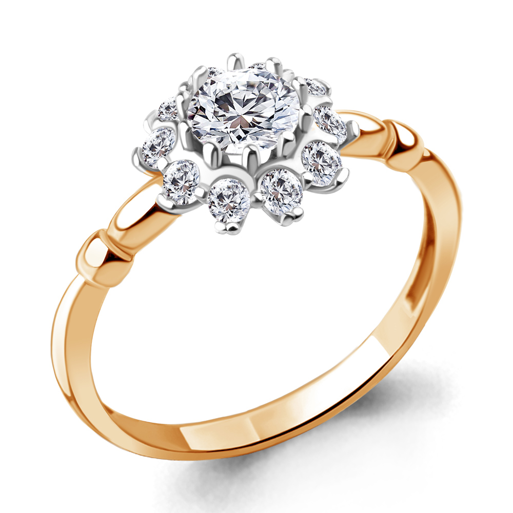 

Кольцо из серебра с фианитом Aquamarine Aquamarine 67238А_925_з р. 18,5, 67238А_925_з