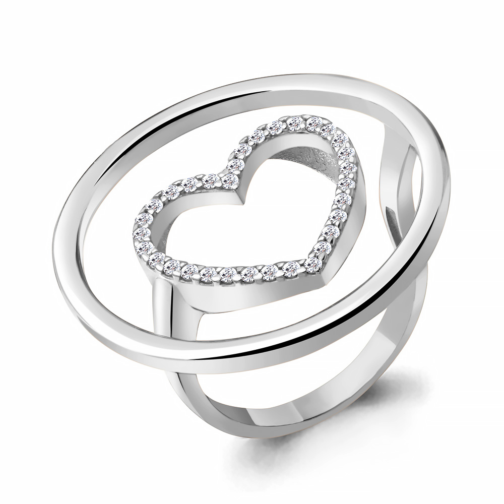

Кольцо из серебра с фианитом Aquamarine Aquamarine 67235А_925_р р. 17, 67235А_925_р