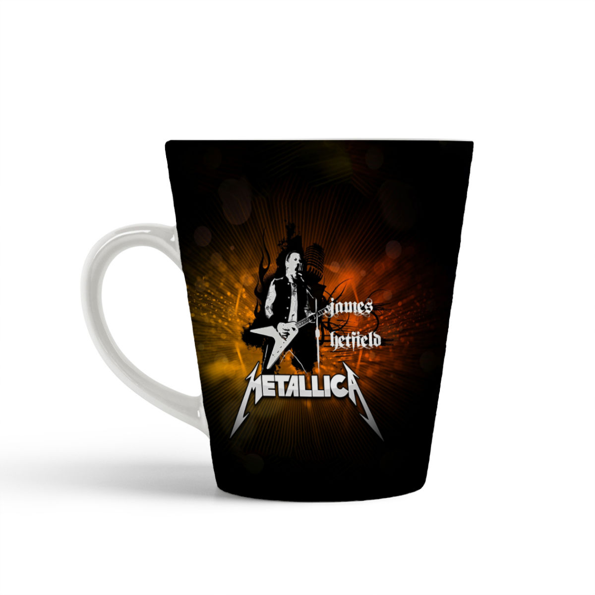 

Кружка-латте CoolPodarok Metallica 2