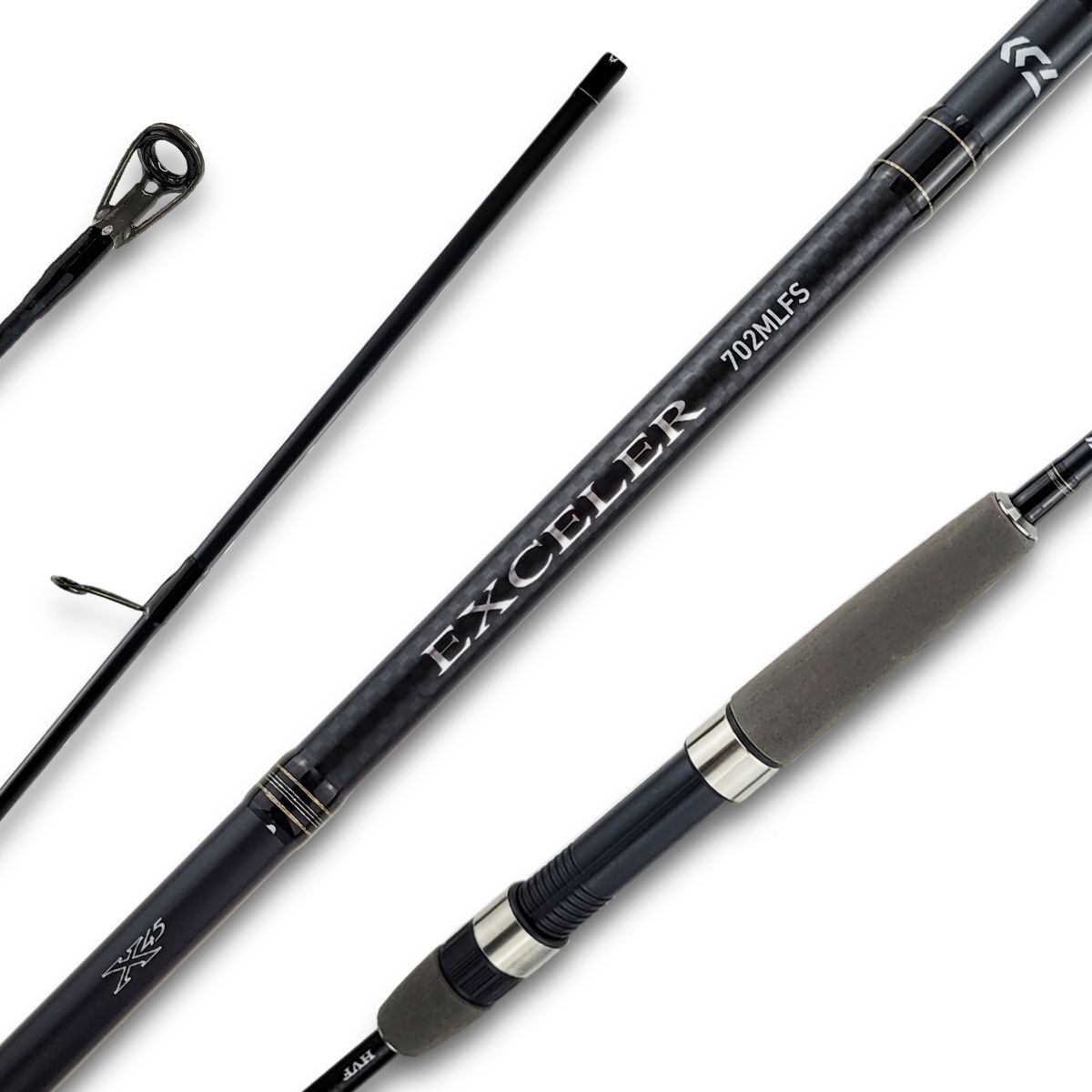 

Спиннинг Daiwa EXCELER 702MLFS 2.13м 5-25гр, EXCELER