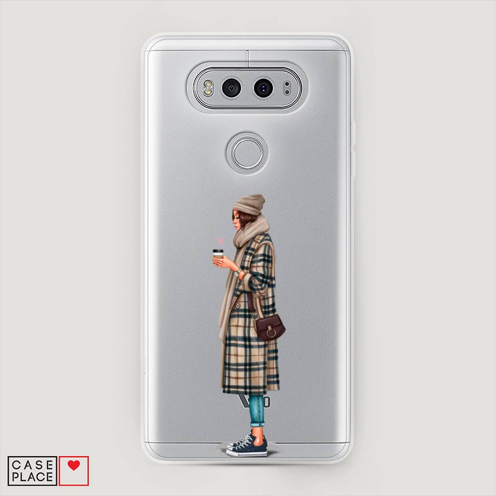 

Чехол на LG V20 "Утренний кофе", Коричневый;бежевый, 83350-6