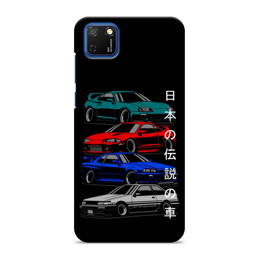 фото Чехол awog "jdm legend cars" для honor 9s