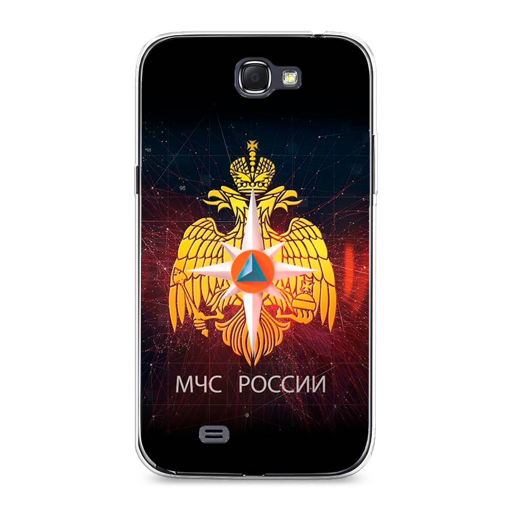 

Чехол Awog на Samsung Galaxy Note 2 / Самсунг Note 2 "МЧС России", Черный;желтый;красный, 23250-5