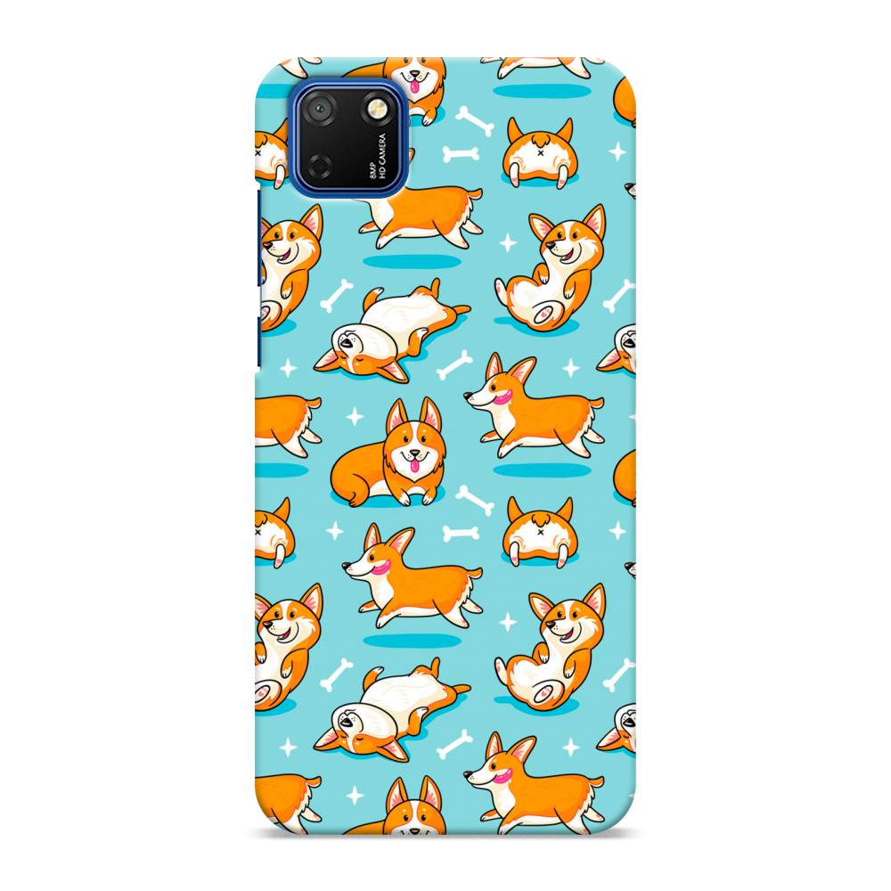 

Чехол Awog "Веселые корги" для Honor 9S
