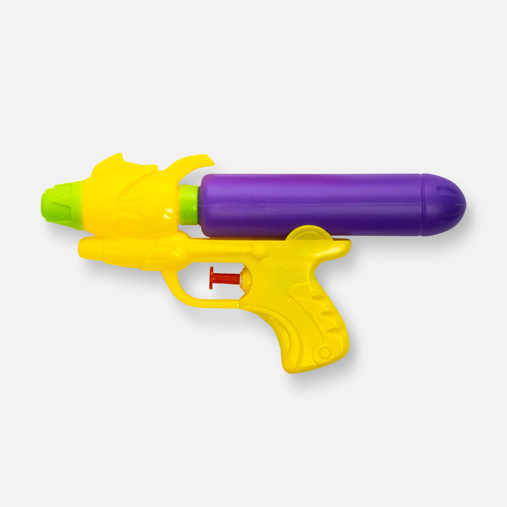 Пистолет игрушечный водный Феникс тойз от 3-х лет, фиолетовый с жёлтым