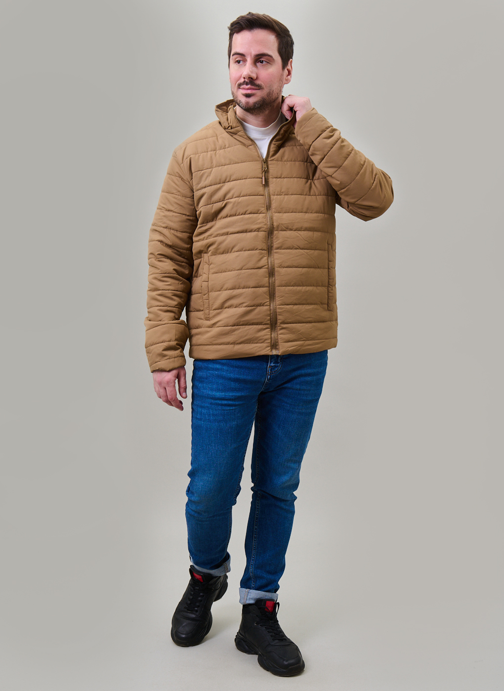 

Куртка мужская Каляев 65396 коричневая 52 RU, 65396