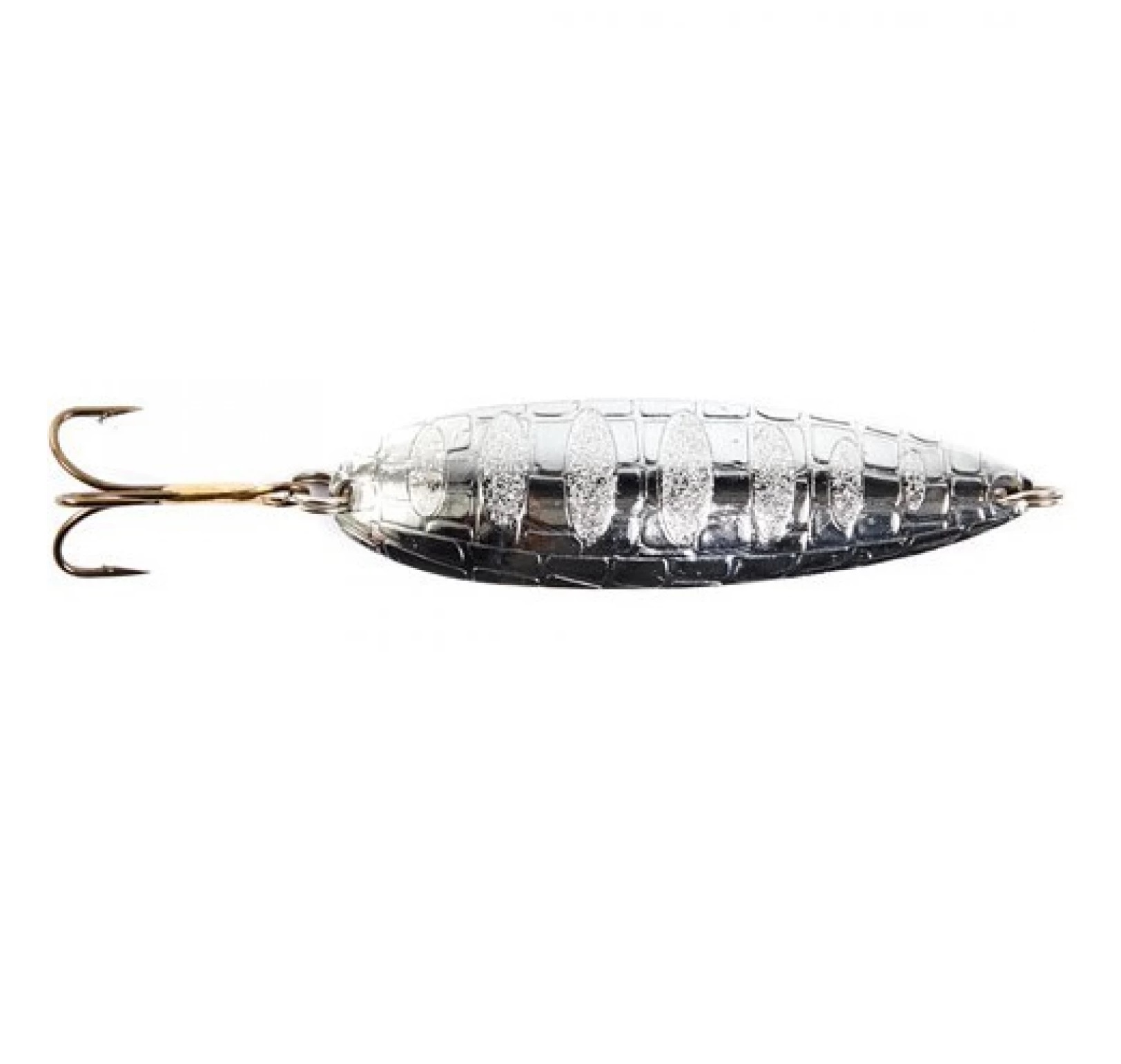 

LJCS22-004 77мм 004 22г., Серебристый, Croco Spoon